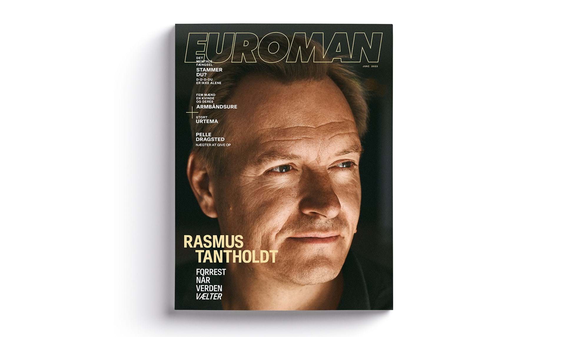 produktion Årligt Mor Euromans juni-nummer er på gaden: Læs portrættet af Rasmus Tantholdt, der  går forrest, når verden vælter - Euroman