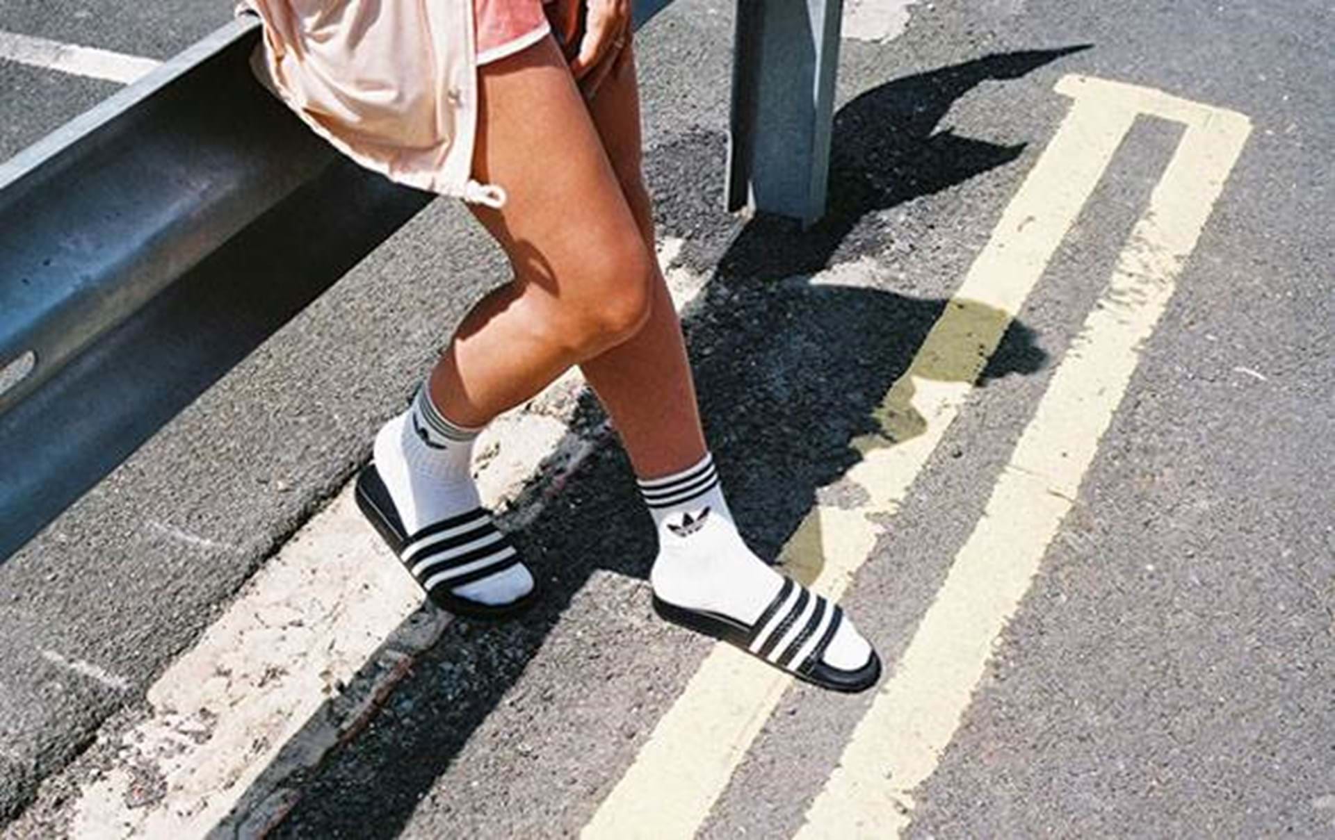 Adidas-sandaler i modeserie - Euroman