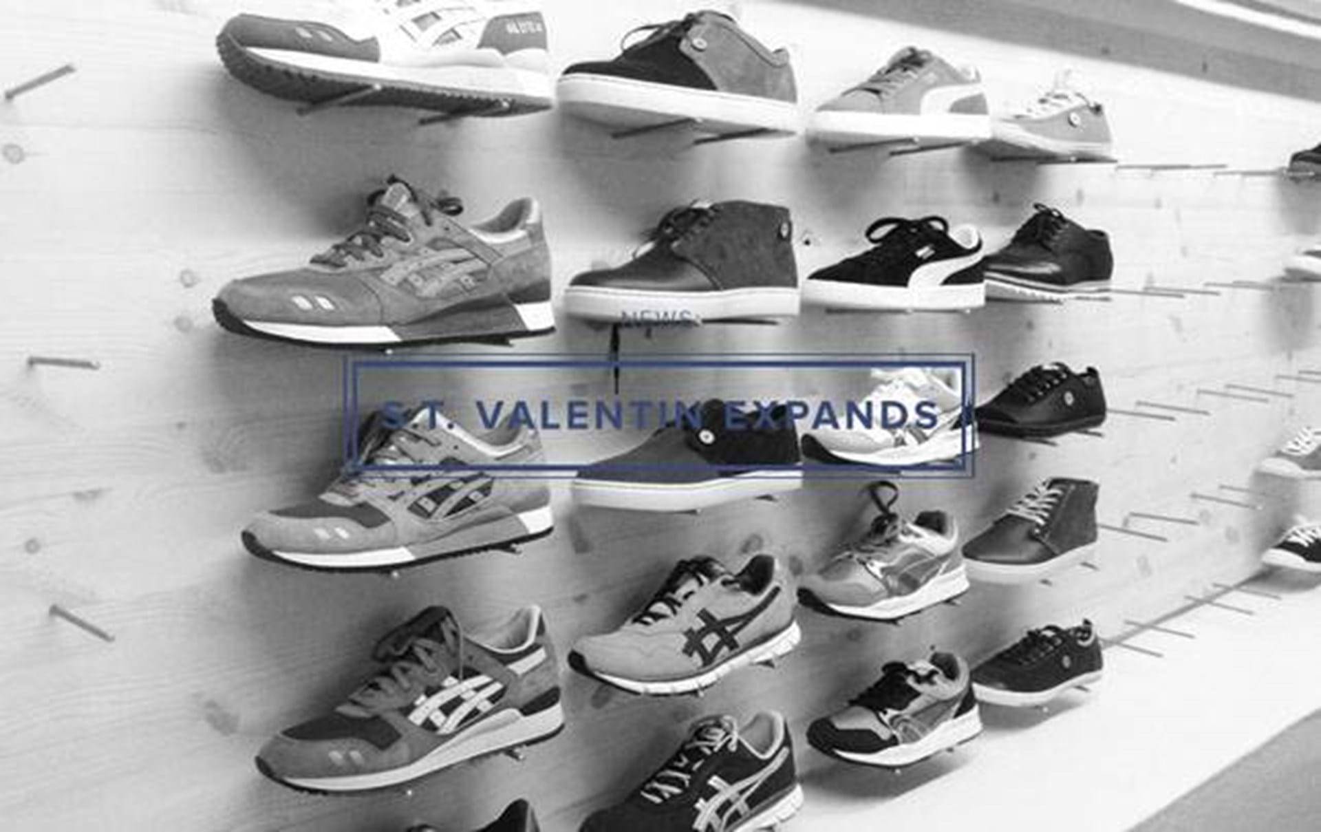 Vænne sig til hærge karton S.T. Valentin udvider med sko og accessories i kælderen - Euroman