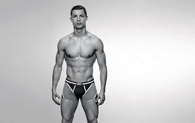 jern Kro FALSK Cristiano Ronaldo lancerer undertøj - Euroman