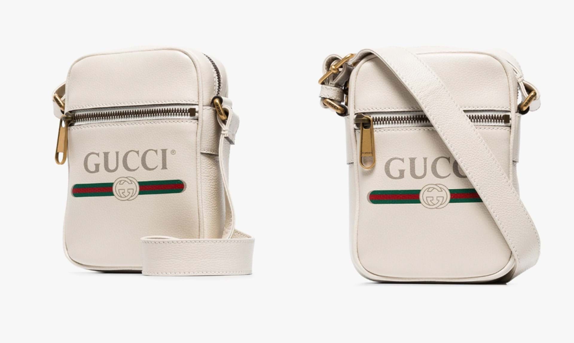 Gucci sommerklar taske i cremehvid Euroman