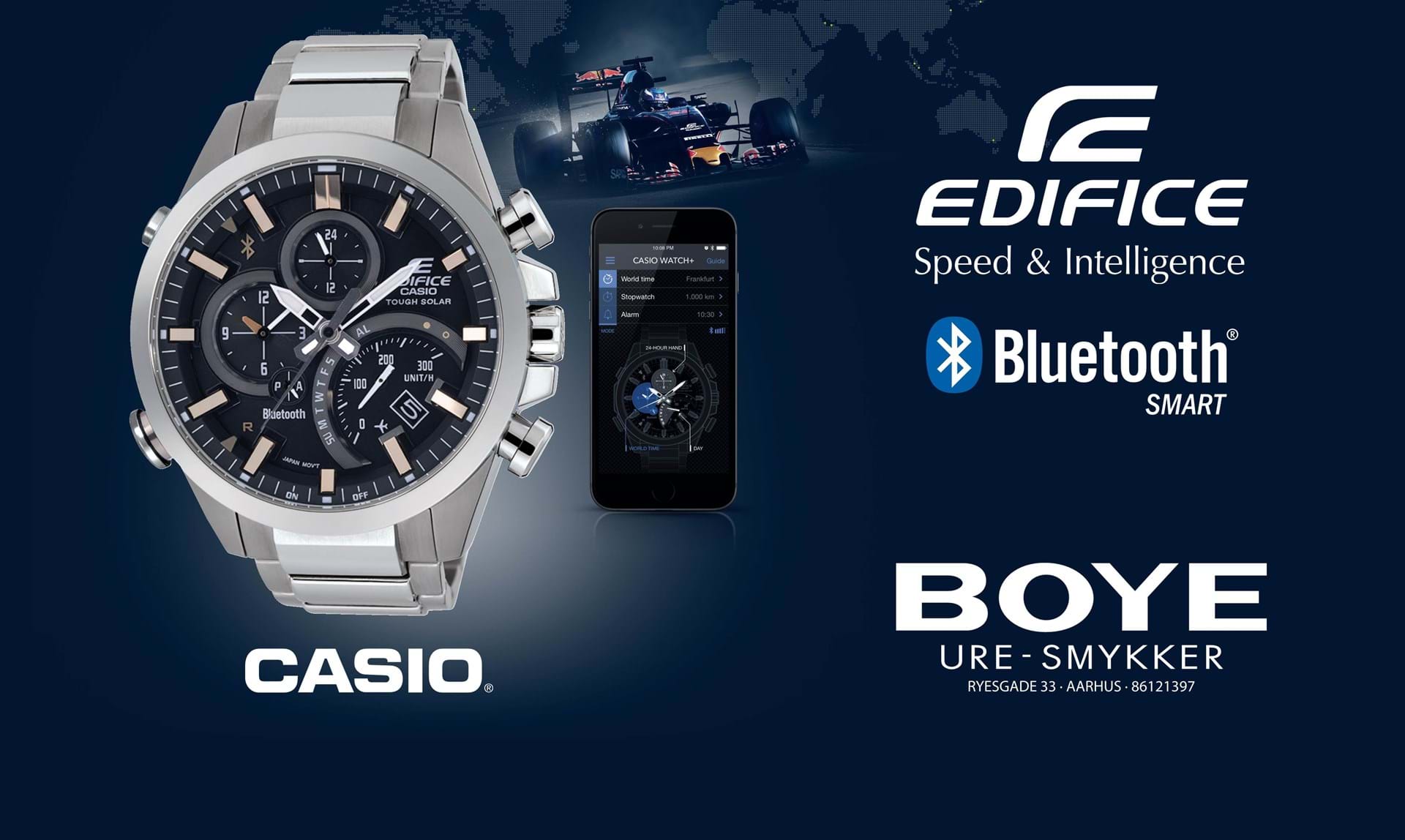 Smart watch fra Casio Edifice Euroman