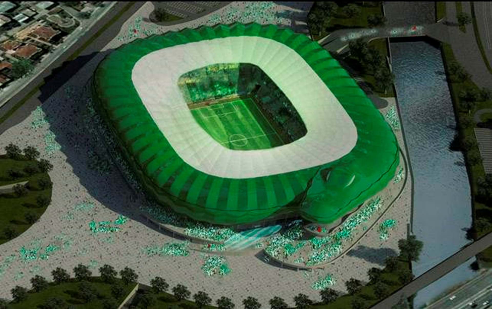 atom Tahiti firkant 11 fodboldstadions, du tror er fra næste årtusinde - Euroman
